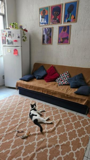 Quarto aconchegante na Pequena Africa